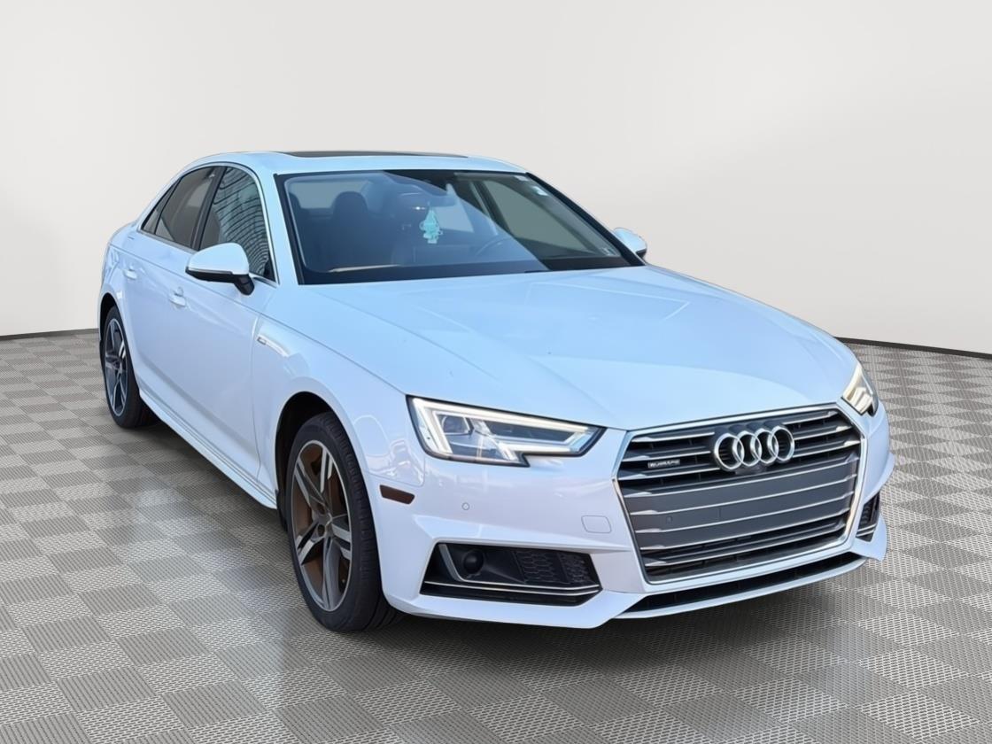 Glacier White Metallic 2017 Audi A4 2.0T quattro Prestige AWD Sedan All-Wheel Drive Automatic