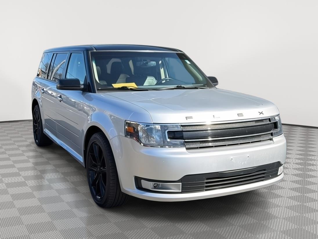 Ingot Silver 2017 Ford Flex SEL AWD SUV / Crossover All-Wheel Drive 6-Speed Automatic