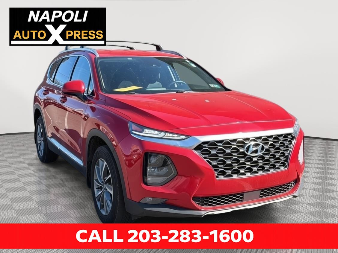 Calypso Red 2020 Hyundai Santa Fe 2.4L SEL AWD SUV / Crossover All-Wheel Drive Automatic
