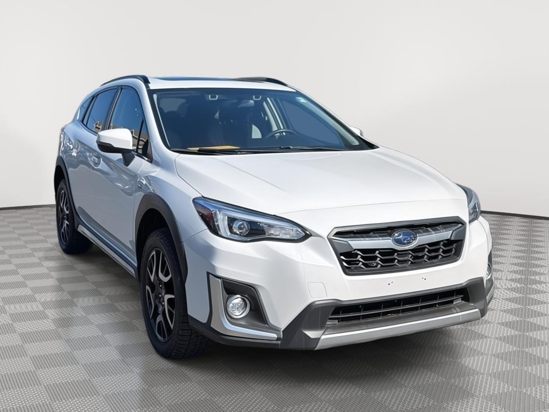 Crystal White Pearl 2020 Subaru Crosstrek Hybrid AWD SUV / Crossover All-Wheel Drive Continuously Variable Transmission