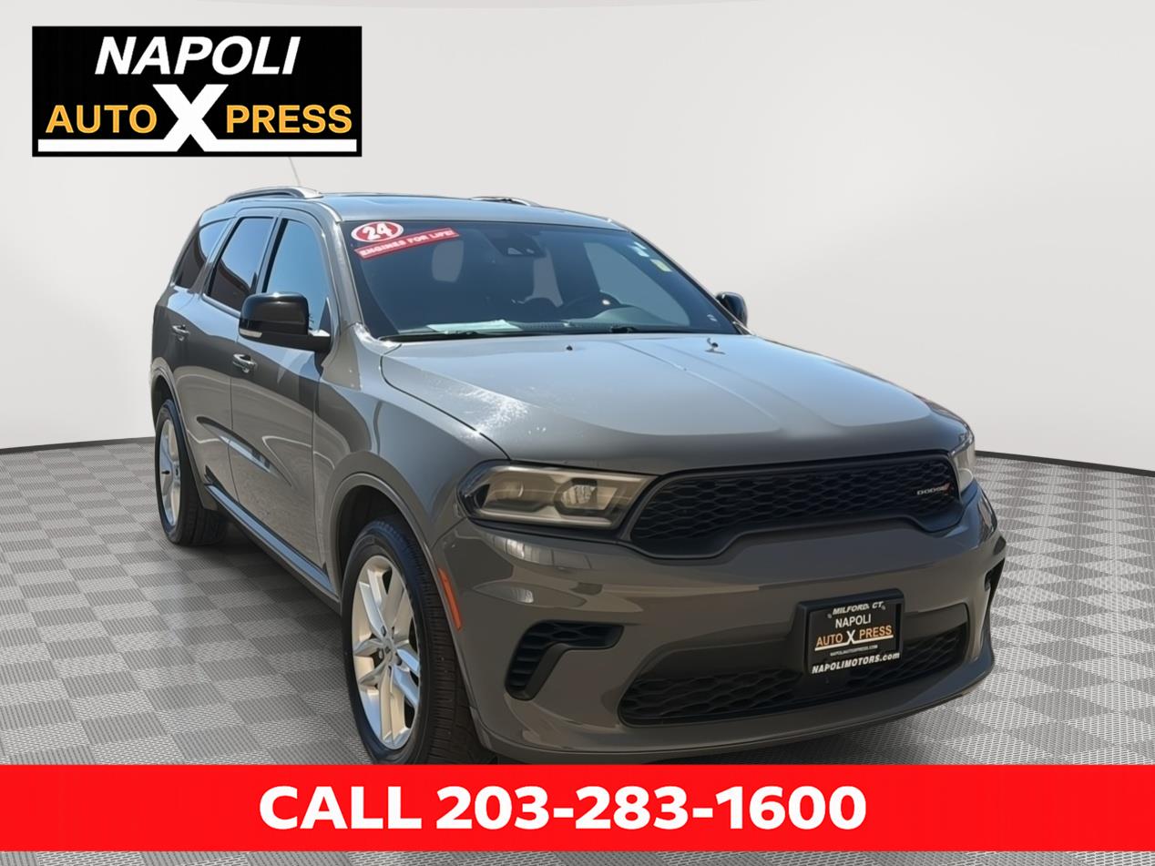 Gray 2024 Dodge Durango GT Plus AWD SUV / Crossover All-Wheel Drive 8-Speed Automatic
