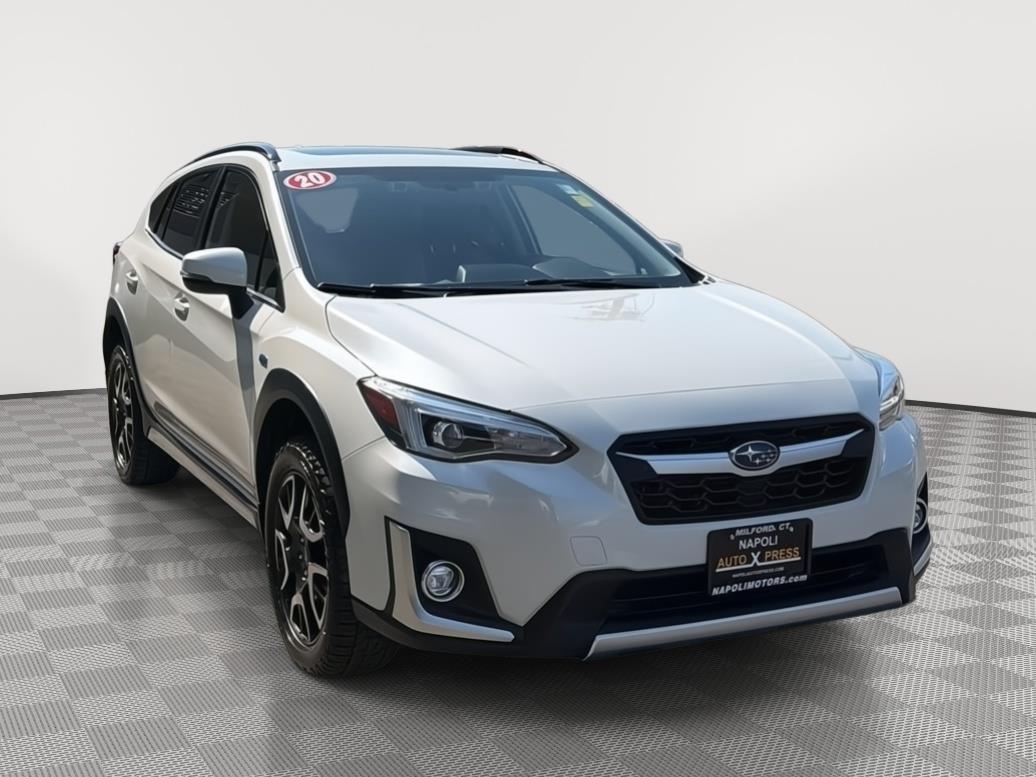 Crystal White Pearl 2020 Subaru Crosstrek Hybrid AWD SUV / Crossover All-Wheel Drive Continuously Variable Transmission
