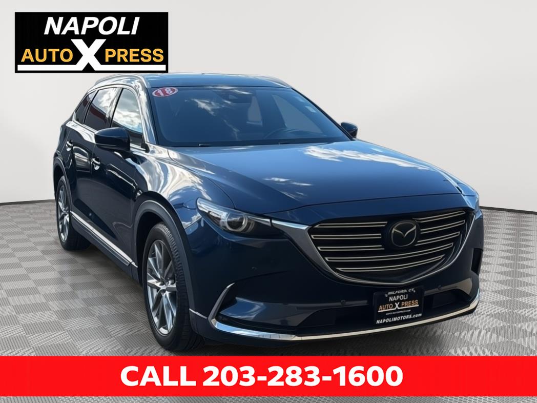 Deep Crystal Blue Mica 2018 Mazda CX-9 Grand Touring AWD SUV / Crossover All-Wheel Drive Automatic