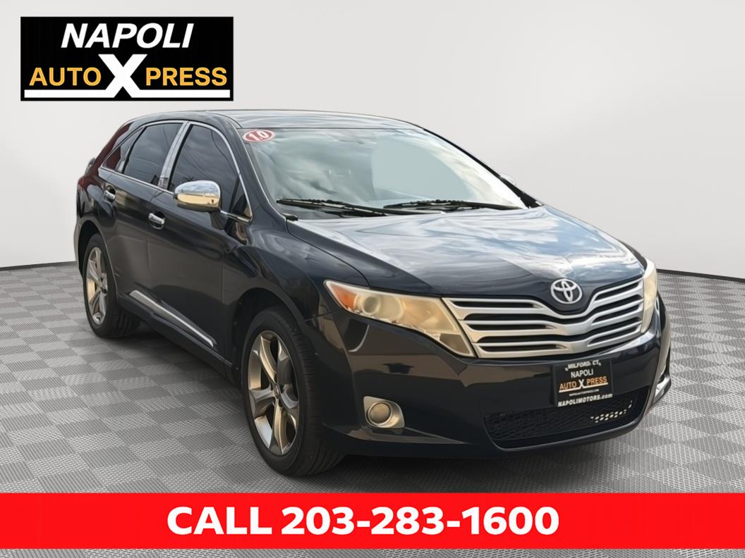 Black 2010 Toyota Venza V6 SUV / Crossover Front-Wheel Drive 6-Speed Automatic
