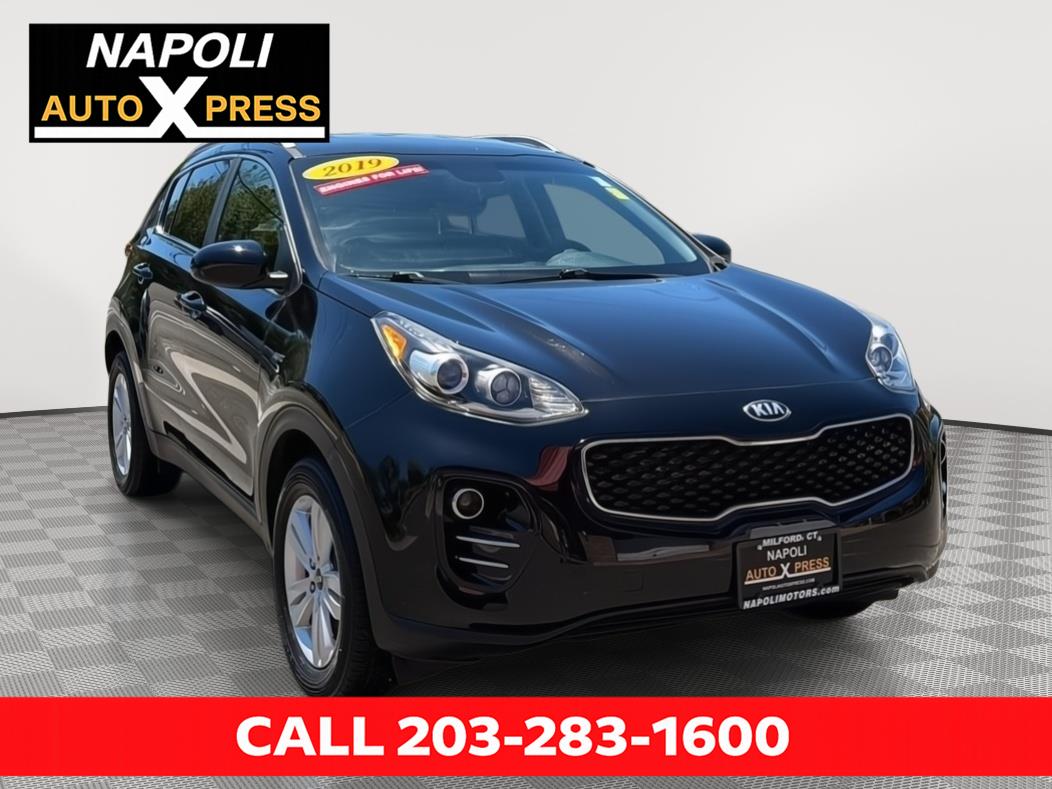 Black Cherry 2019 Kia Sportage LX AWD SUV / Crossover All-Wheel Drive 6-Speed Automatic