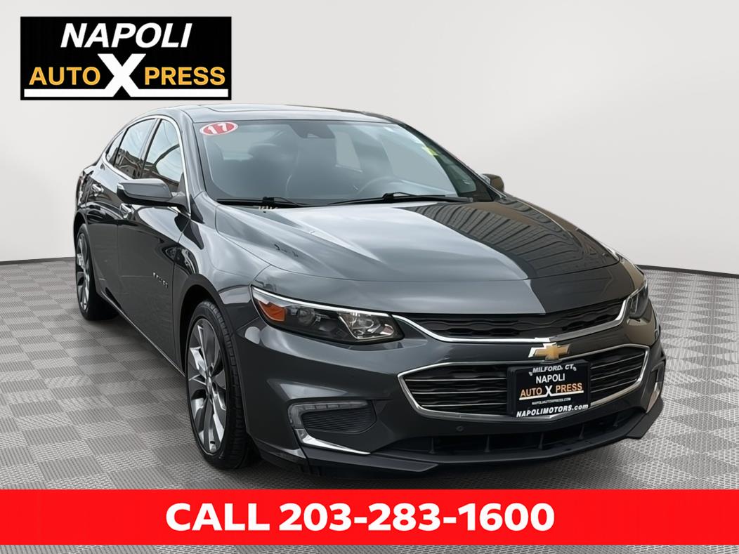 Nightfall Gray Metallic 2017 Chevrolet Malibu Sedan Front-Wheel Drive 9-Speed Automatic