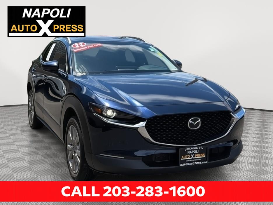 Deep Crystal Blue Mica 2022 Mazda CX-30 SUV / Crossover All-Wheel Drive Automatic