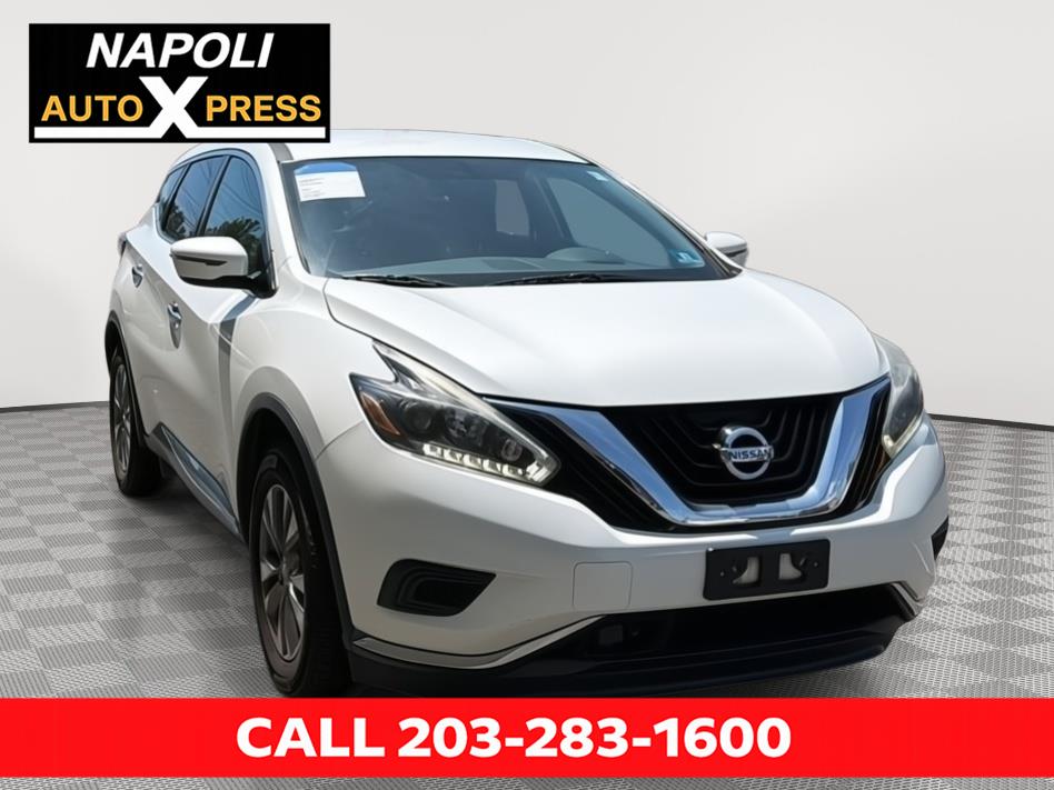 Pearl White 2018 Nissan Murano SUV / Crossover All-Wheel Drive Continuously Variable Transmission
