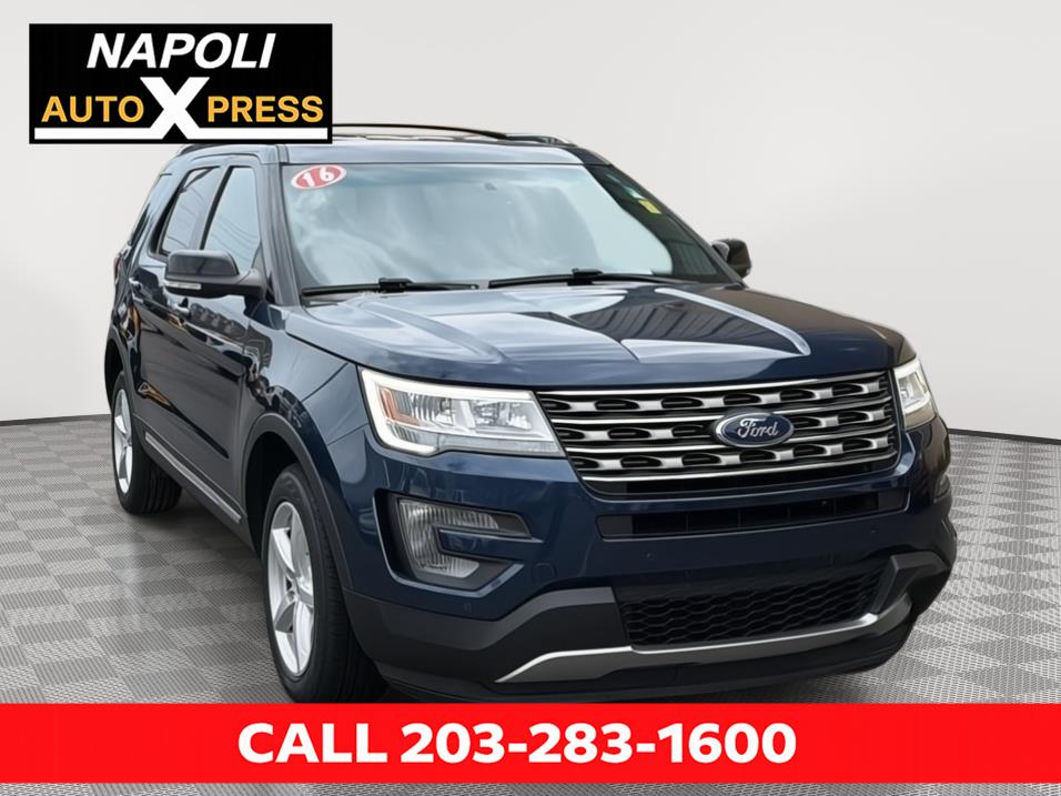 Blue Jeans 2016 Ford Explorer SUV / Crossover All-Wheel Drive 6-Speed Automatic