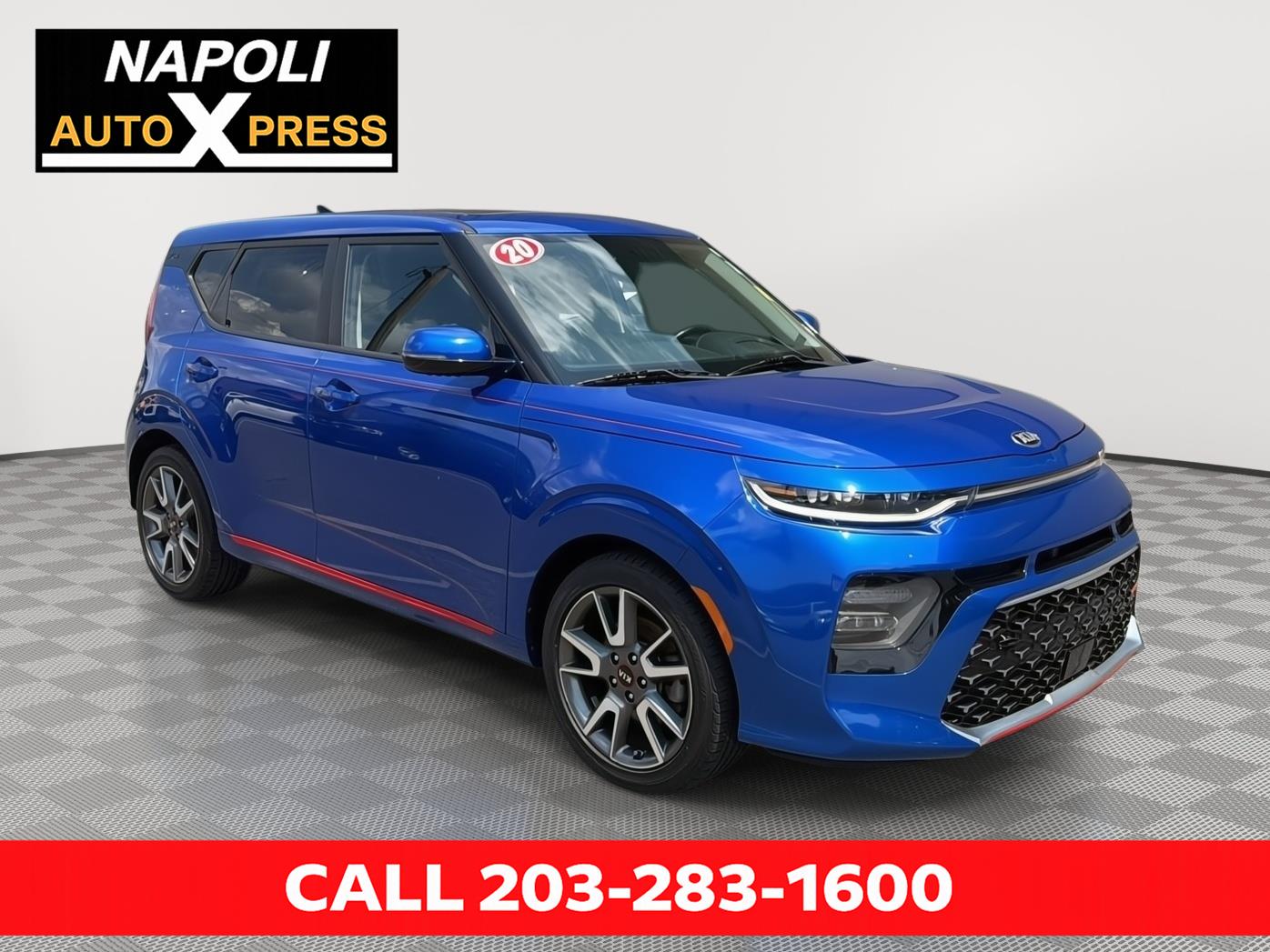 Neptune Blue 2020 Kia Soul SUV / Crossover Front-Wheel Drive 7-Speed Automatic