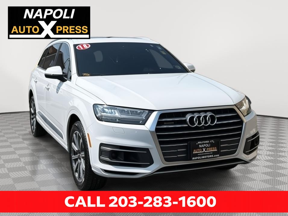 White 2018 Audi Q7 SUV / Crossover Automatic