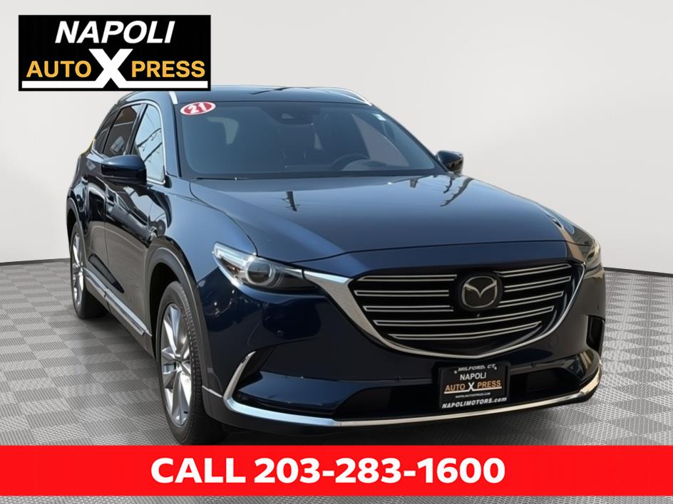 Deep Crystal Blue Mica 2021 Mazda CX-9 SUV / Crossover All-Wheel Drive Automatic