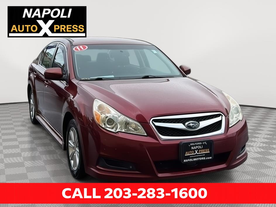 Ruby Red Pearl 2011 Subaru Legacy Sedan All-Wheel Drive Continuously Variable Transmission