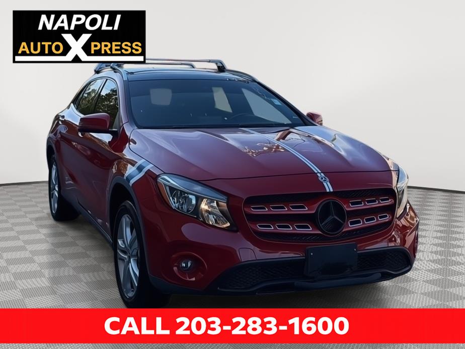 Jupiter Red 2018 Mercedes-Benz GLA SUV / Crossover All-Wheel Drive Automatic