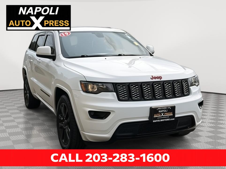 Bright White Clearcoat 2019 Jeep Grand Cherokee SUV / Crossover Four-Wheel Drive 8-Speed Automatic
