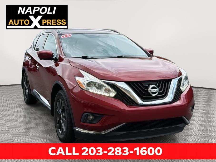 Cayenne Red Metallic 2017 Nissan Murano SUV / Crossover All-Wheel Drive Continuously Variable Transmission