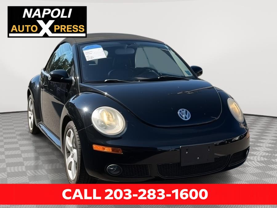 Black 2007 Volkswagen Beetle Convertible Front-Wheel Drive Automatic