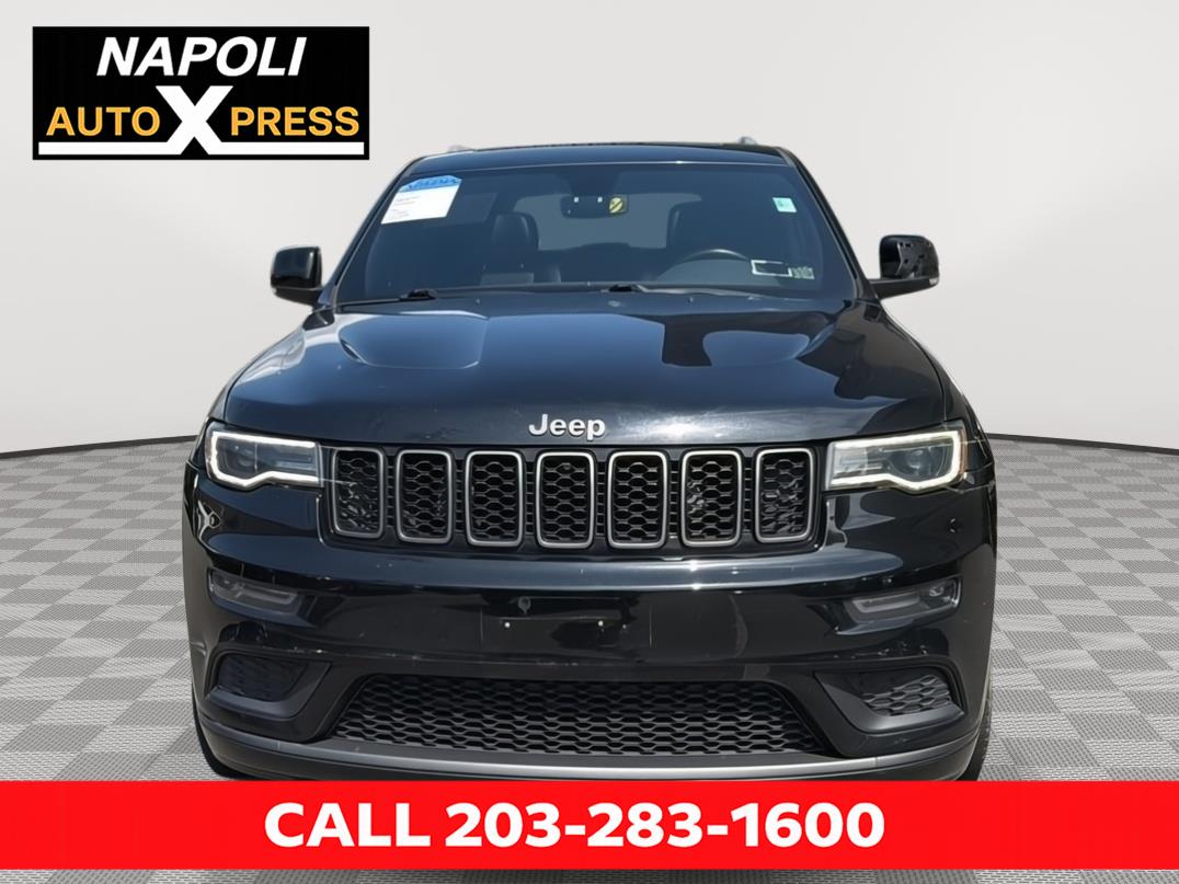 Diamond Black Crystal Pearlcoat 2019 Jeep Grand Cherokee SUV / Crossover Four-Wheel Drive 8-Speed Automatic