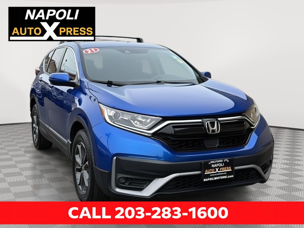 Aegean Blue Metallic 2021 Honda CR-V SUV / Crossover All-Wheel Drive Continuously Variable Transmission