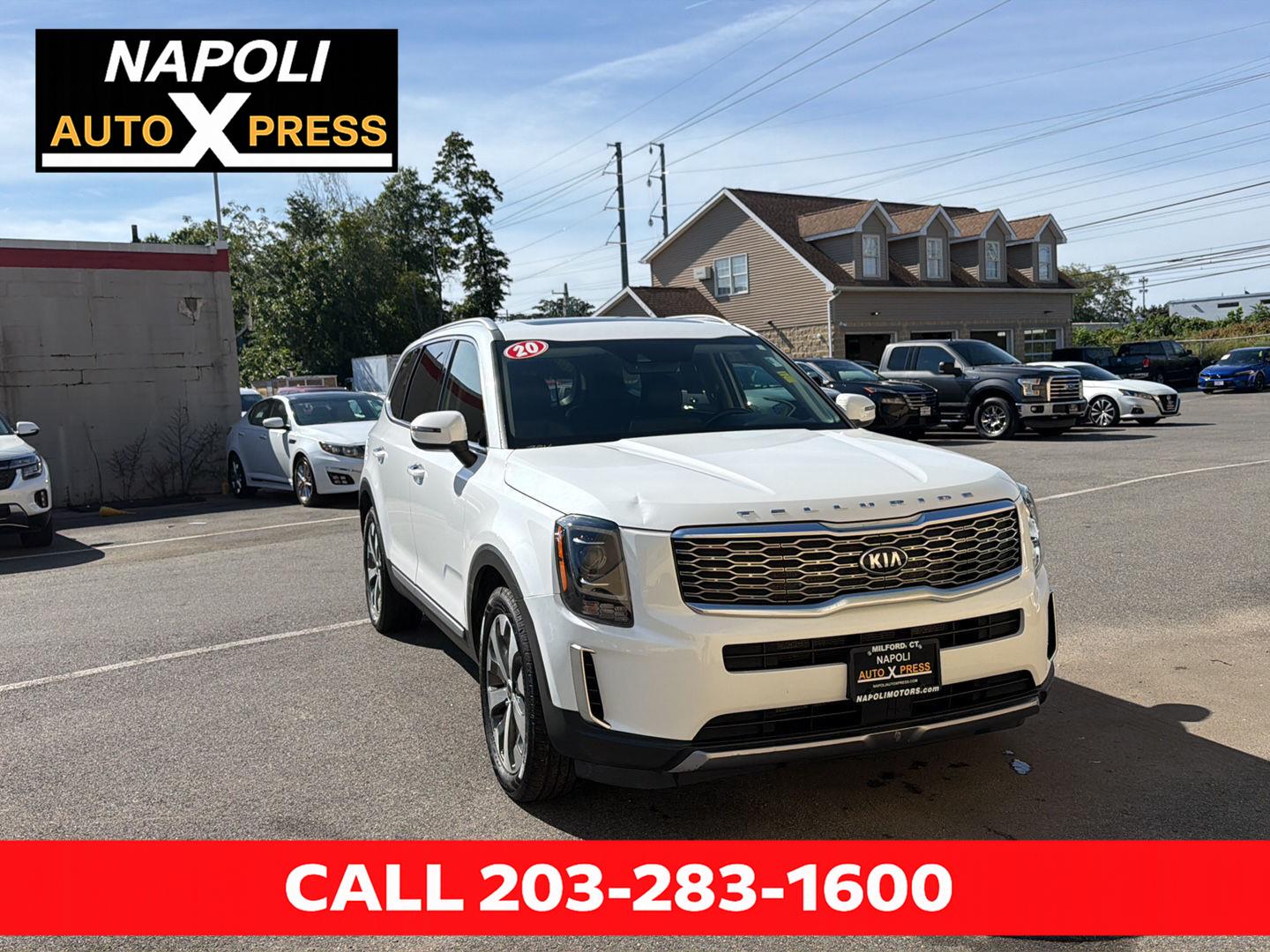 2020 Kia Telluride Blanco (Snow White Pearl) SUV/Crossover Tracción en las cuatro ruedas 8 velocidades Automática