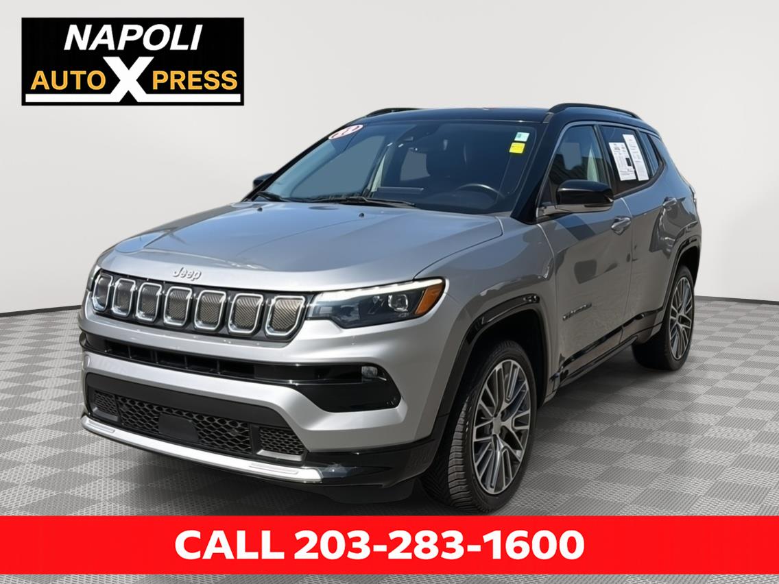 Billet Silver Metallic Clearcoat 2022 Jeep Compass SUV / Crossover Four-Wheel Drive 9-Speed Automatic