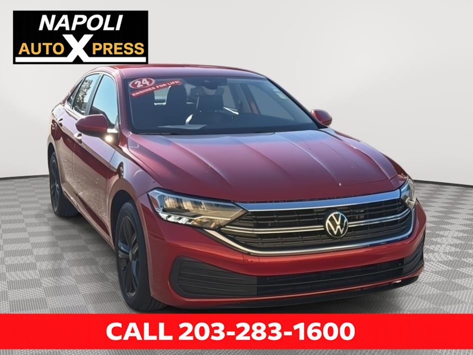 Kings Red Metallic 2024 Volkswagen Jetta Sedan Front-Wheel Drive Automatic