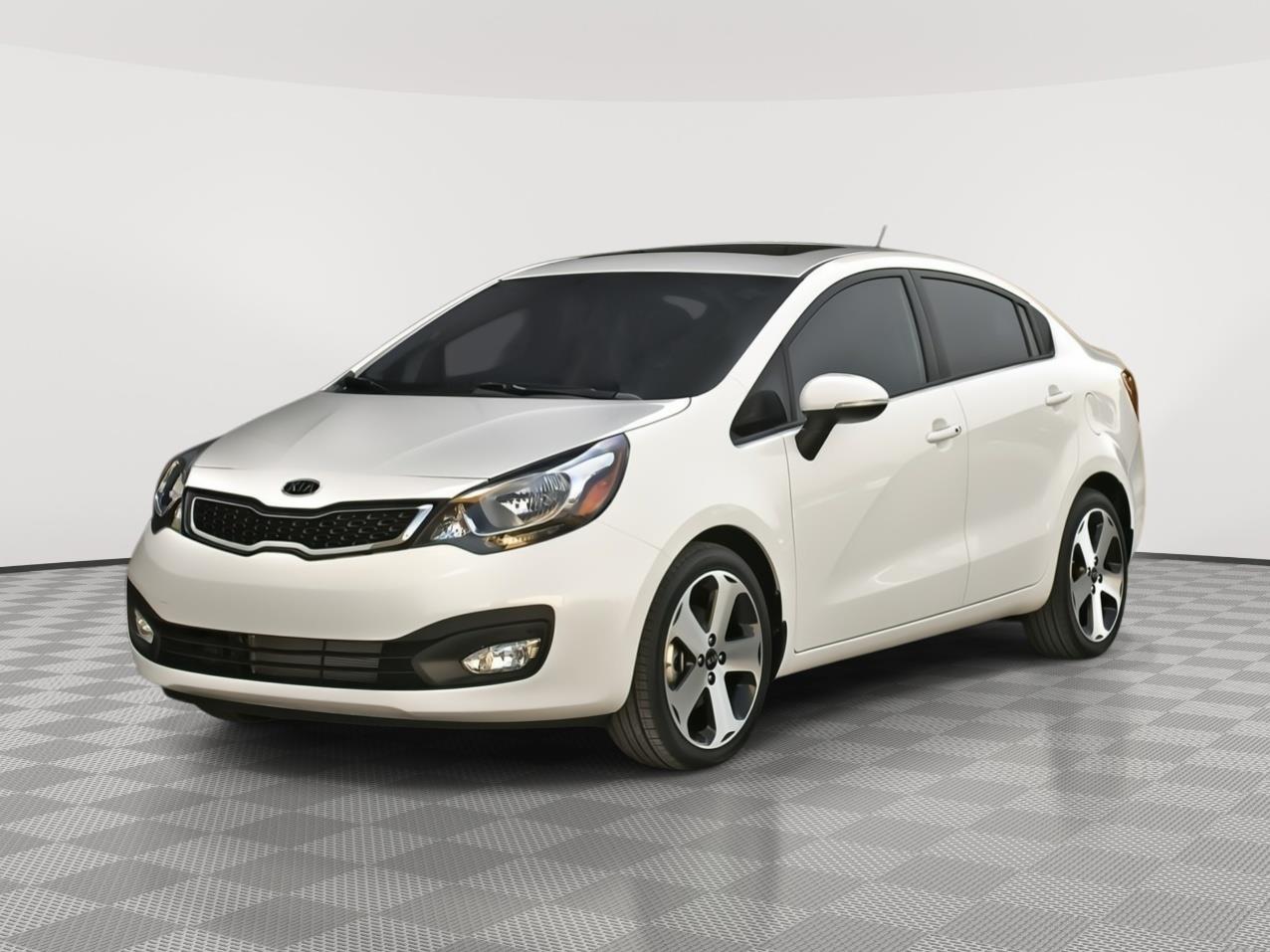 Bright Silver 2014 Kia Rio LX Sedan Front-Wheel Drive Automatic