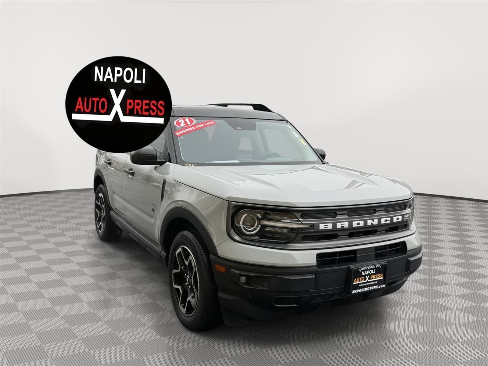 Cactus Gray 2021 Ford Bronco Sport Big Bend AWD SUV / Crossover All-Wheel Drive 8-Speed Automatic