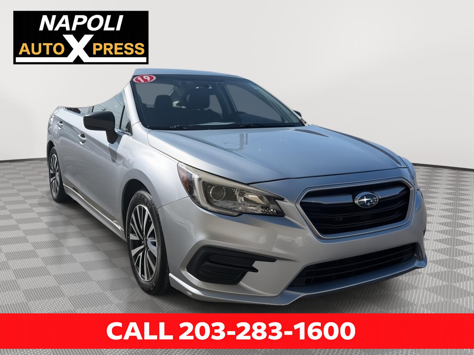 Silver 2019 Subaru Legacy 2.5i AWD Sedan All-Wheel Drive Automatic