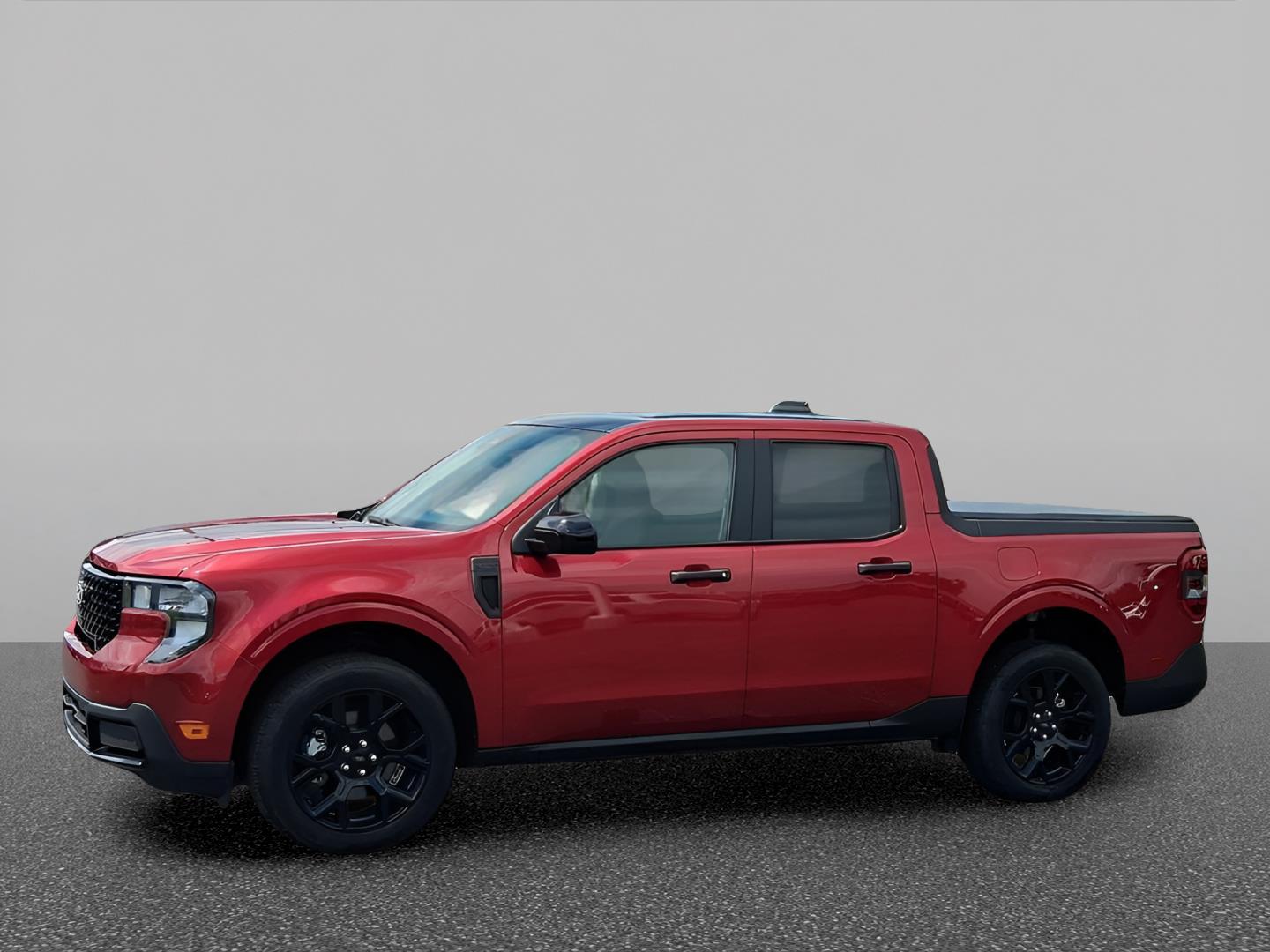 Ruby Red Metallic Tinted Clearcoat 2025 Ford Maverick Pickup Truck All-Wheel Drive 8-Speed Automatic