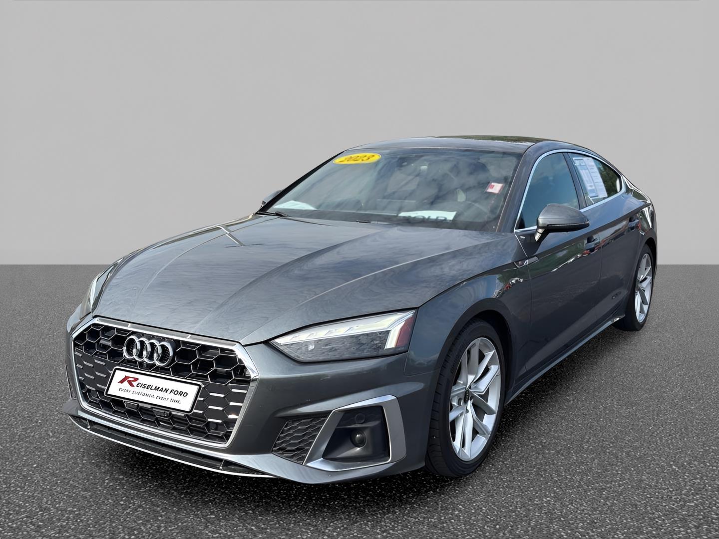 Daytona Gray Pearl Effect 2023 Audi A5 Sportback Sedan All-Wheel Drive Automatic