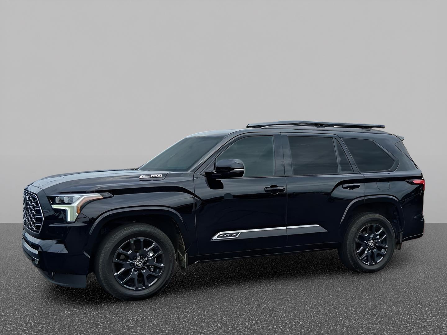 Midnight Black Metallic 2025 Toyota Sequoia SUV / Crossover Four-Wheel Drive Automatic