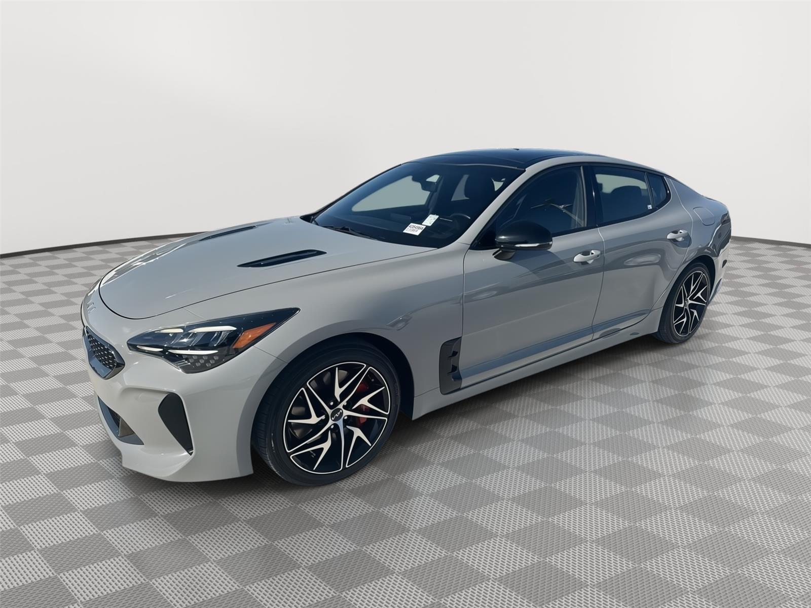 Ceramic Silver 2023 Kia Stinger GT-Line RWD Sedan Rear-Wheel Drive 8-Speed Automatic