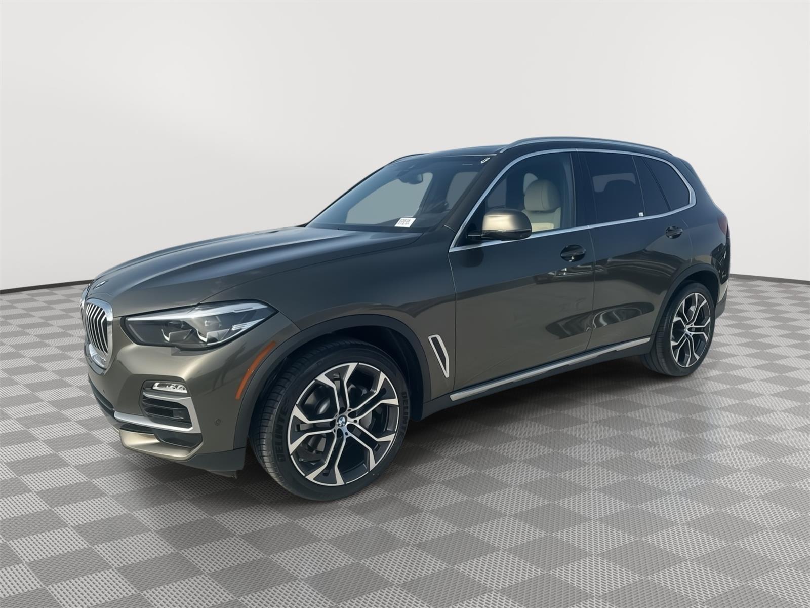 Manhattan Green Metallic 2021 BMW X5 sDrive40i RWD SUV / Crossover Rear-Wheel Drive Automatic