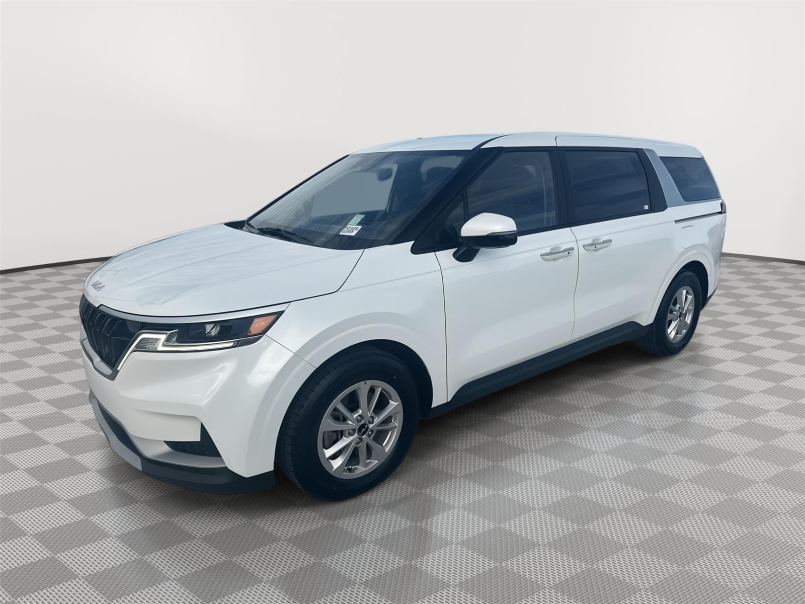 Snow White Pearl 2023 Kia Carnival LX FWD Minivan Front-Wheel Drive 8-Speed Automatic