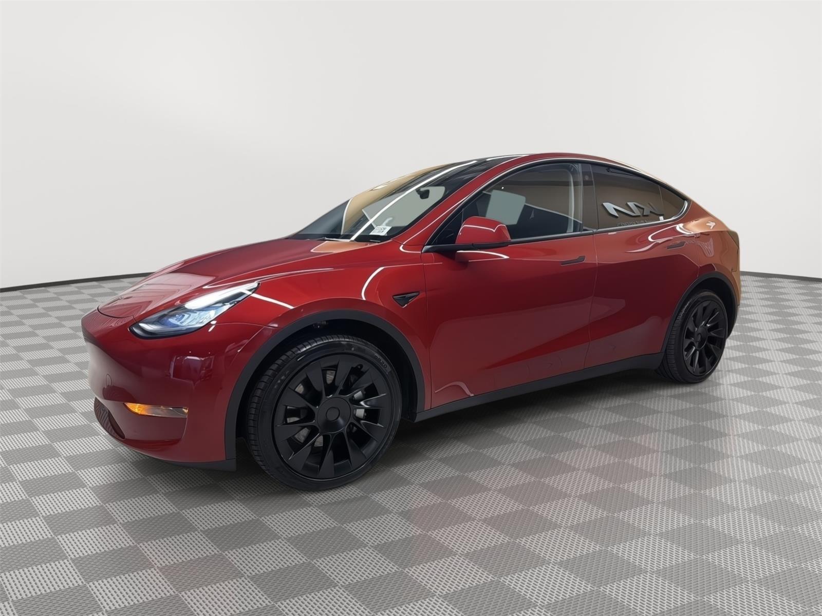 Red Multi-Coat 2023 Tesla Model Y SUV / Crossover All-Wheel Drive Automatic
