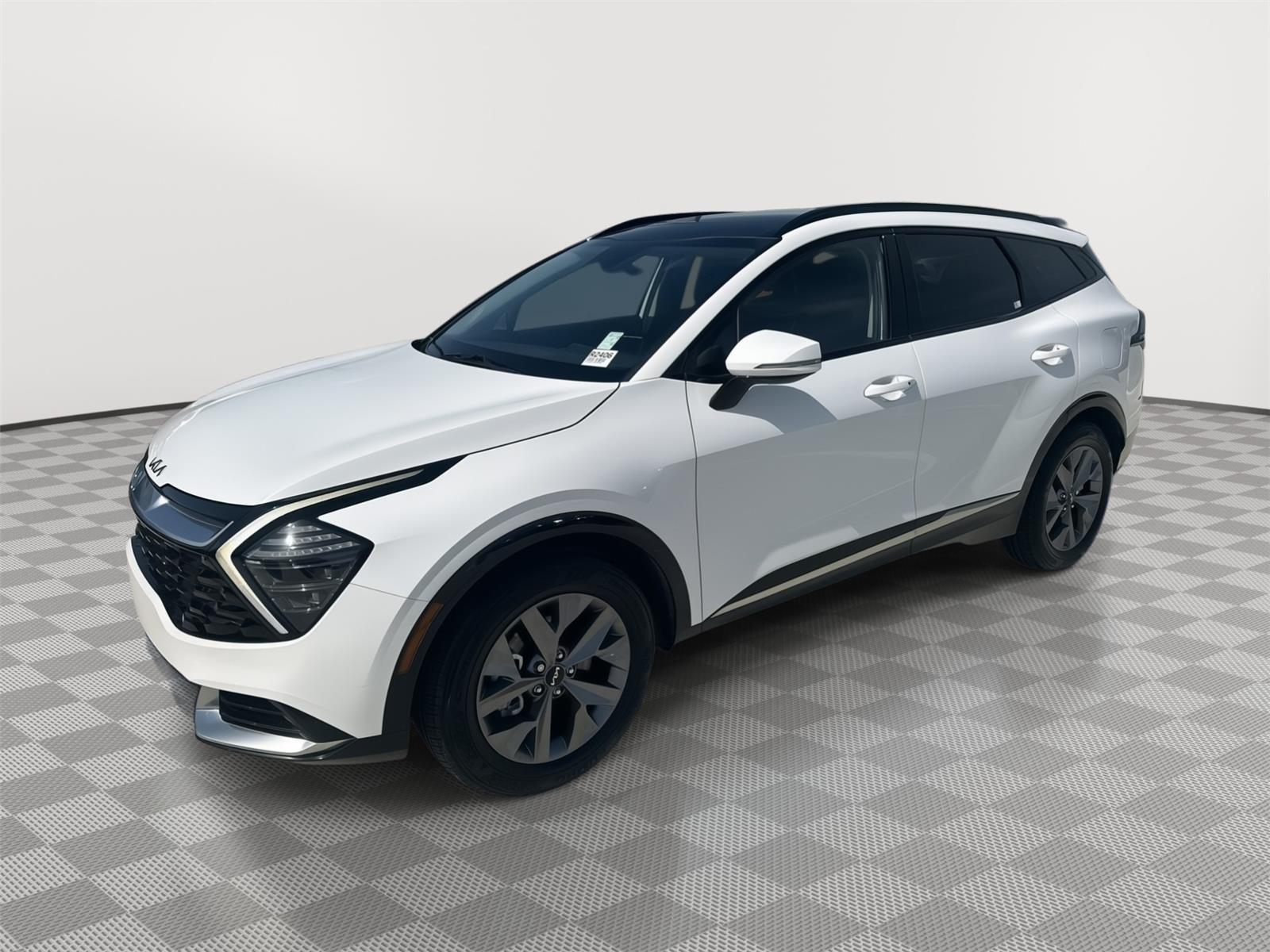 Glacial White Pearl 2025 Kia Sportage SUV / Crossover Front-Wheel Drive 8-Speed Automatic