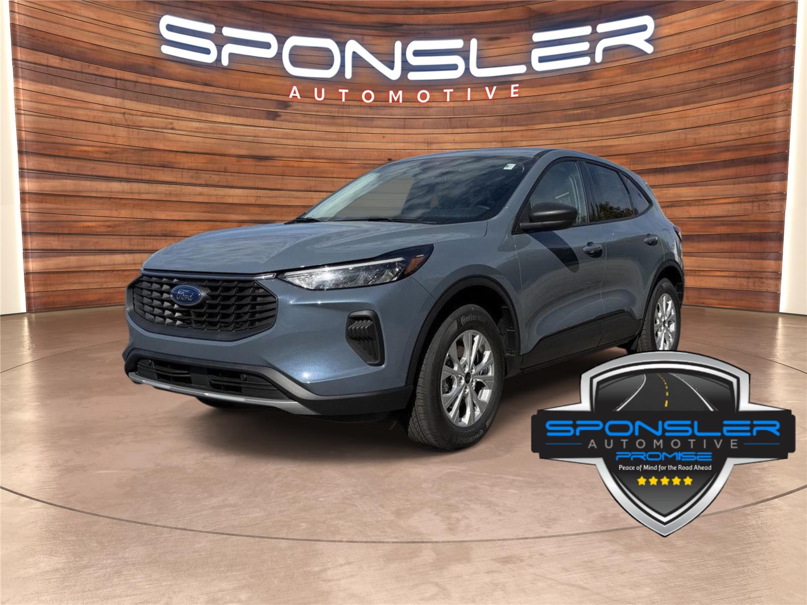 Vapor Blue Metallic 2026 Ford Escape SUV / Crossover All-Wheel Drive 8-Speed Automatic