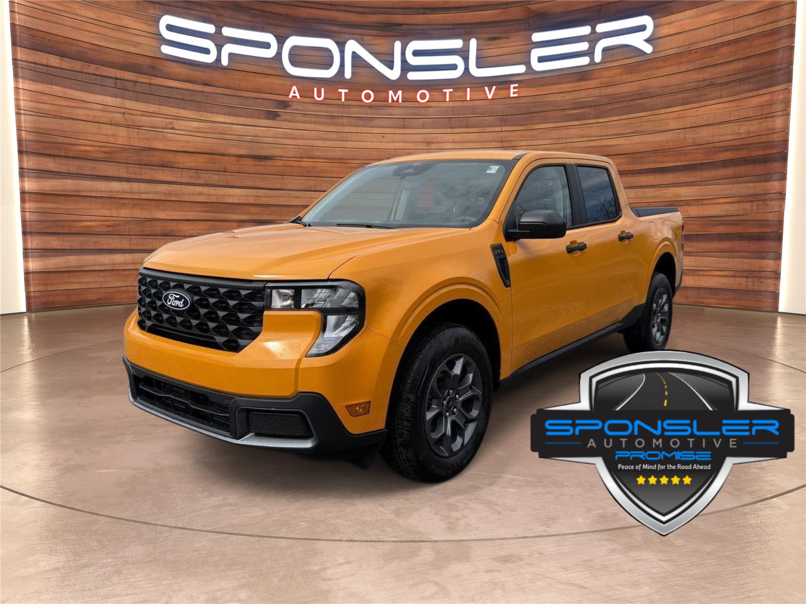 ORANGE FURY METALLIC 2026 Ford Maverick Pickup Truck All-Wheel Drive Automatic
