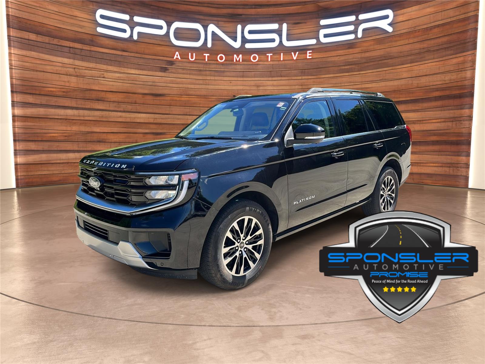 Agate Black 2025 Ford Expedition SUV / Crossover Four-Wheel Drive Automatic