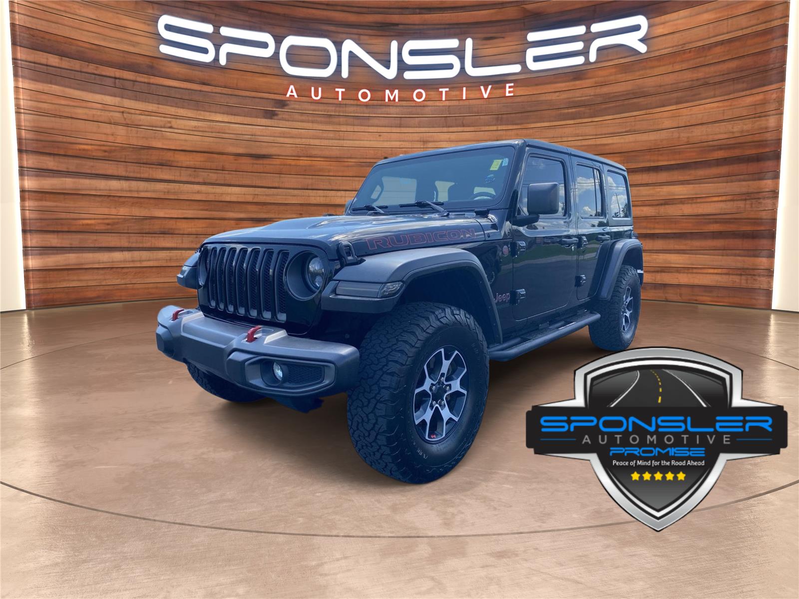 Black Clearcoat 2019 Jeep Wrangler SUV / Crossover Four-Wheel Drive 6-Speed Manual