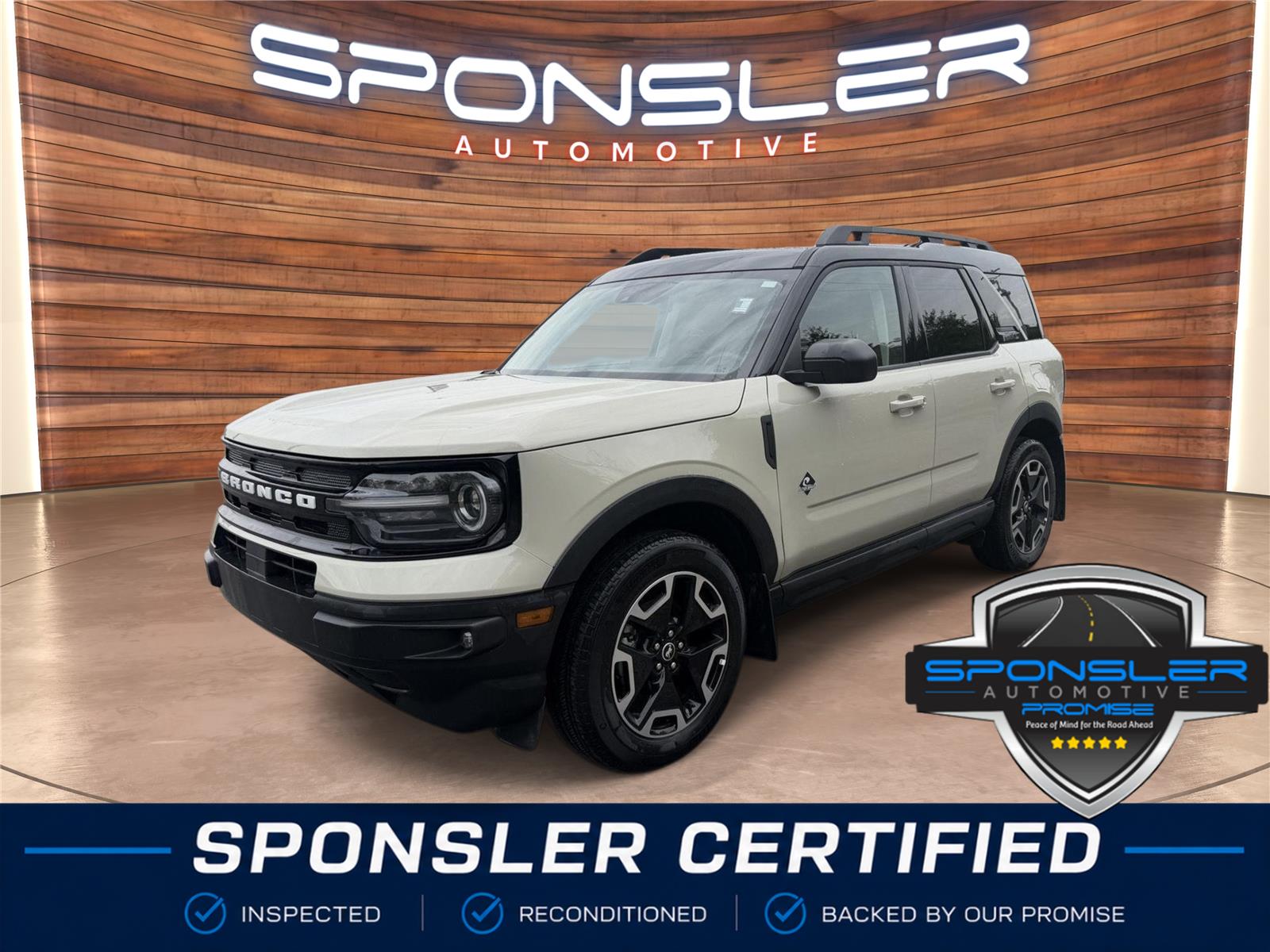 Desert Sand 2024 Ford Bronco Sport SUV / Crossover All-Wheel Drive 8-Speed Automatic