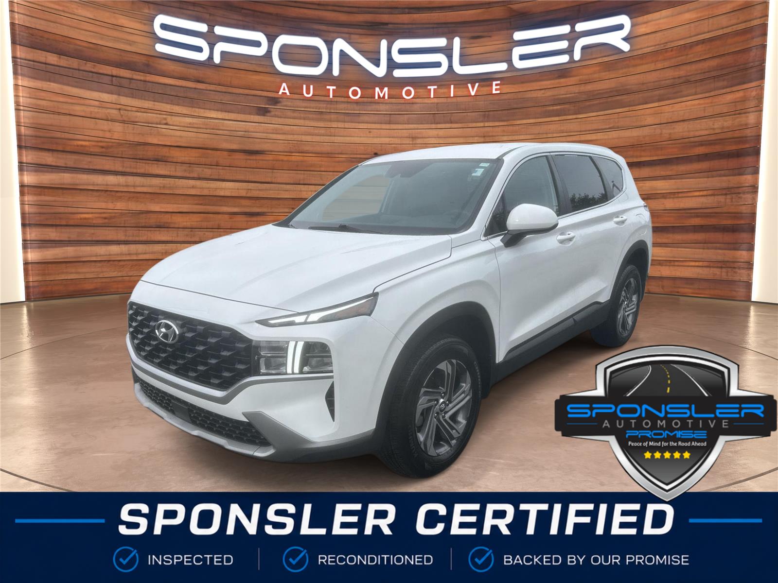 Serenity White Pearl 2023 Hyundai Santa Fe SUV / Crossover All-Wheel Drive Automatic