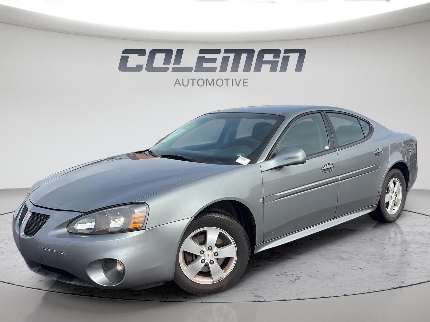 Shadow Gray Metallic 2008 Pontiac Grand Prix Base Sedan Front-Wheel Drive 4-Speed Automatic Overdrive