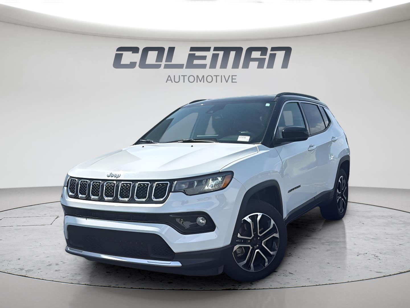 Bright White Clearcoat 2024 Jeep Compass SUV / Crossover Four-Wheel Drive 8-Speed Automatic