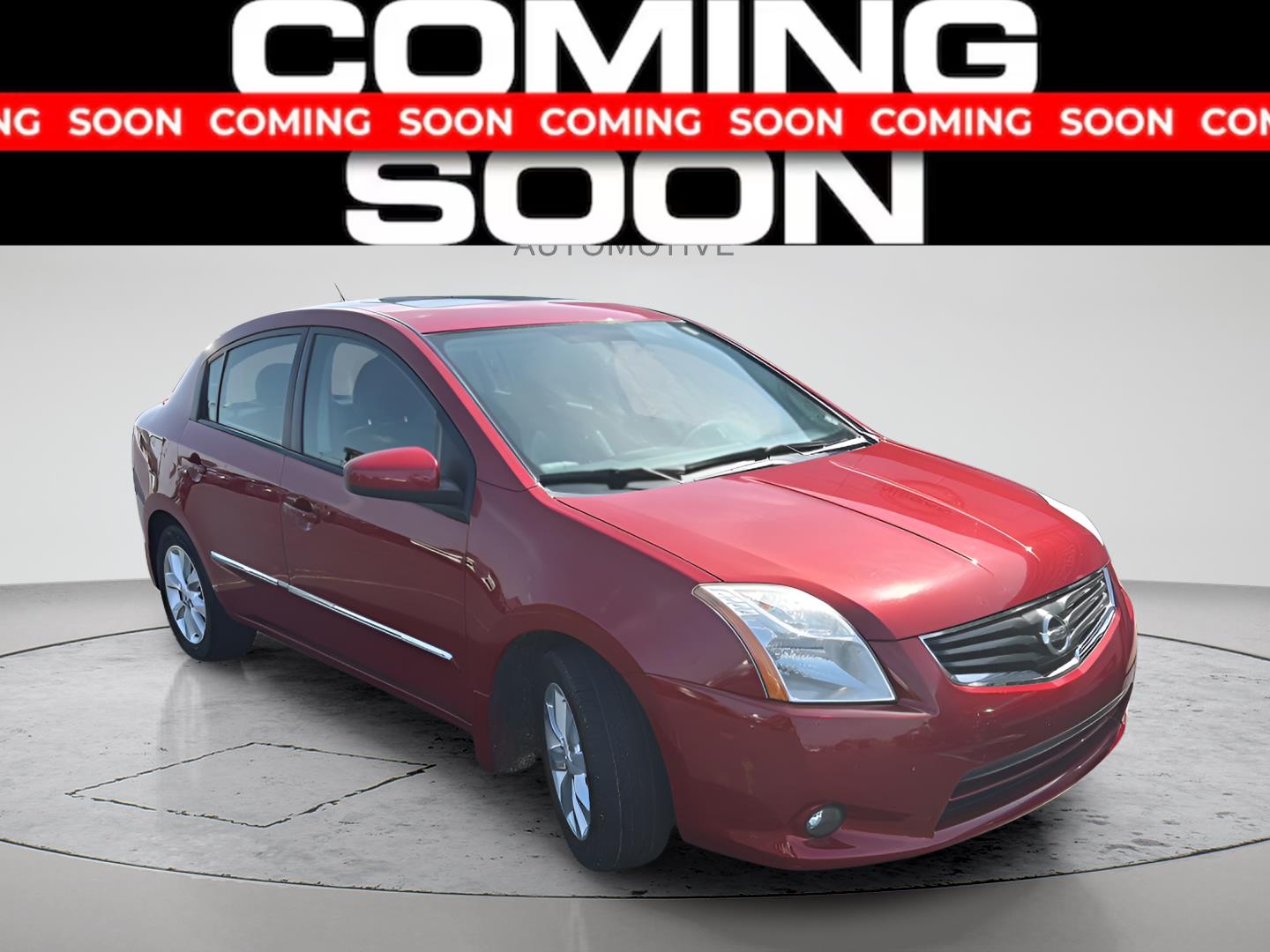 Red Brick 2012 Nissan Sentra Sedan Front-Wheel Drive Continuously Variable Transmission