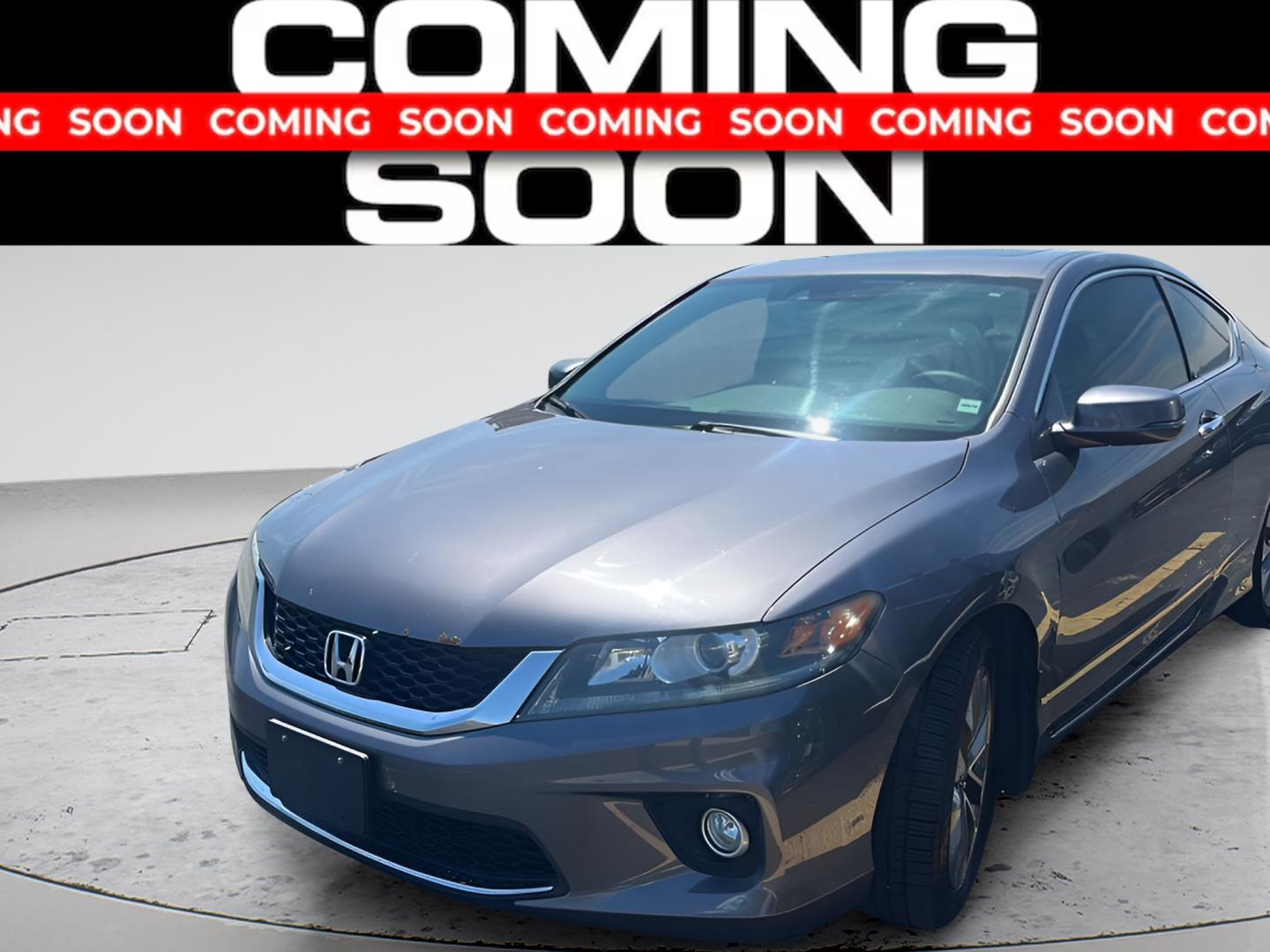 Gray (Modern Steel Metallic) 2014 Honda Accord Coupe Coupe Front-Wheel Drive Continuously Variable Transmission
