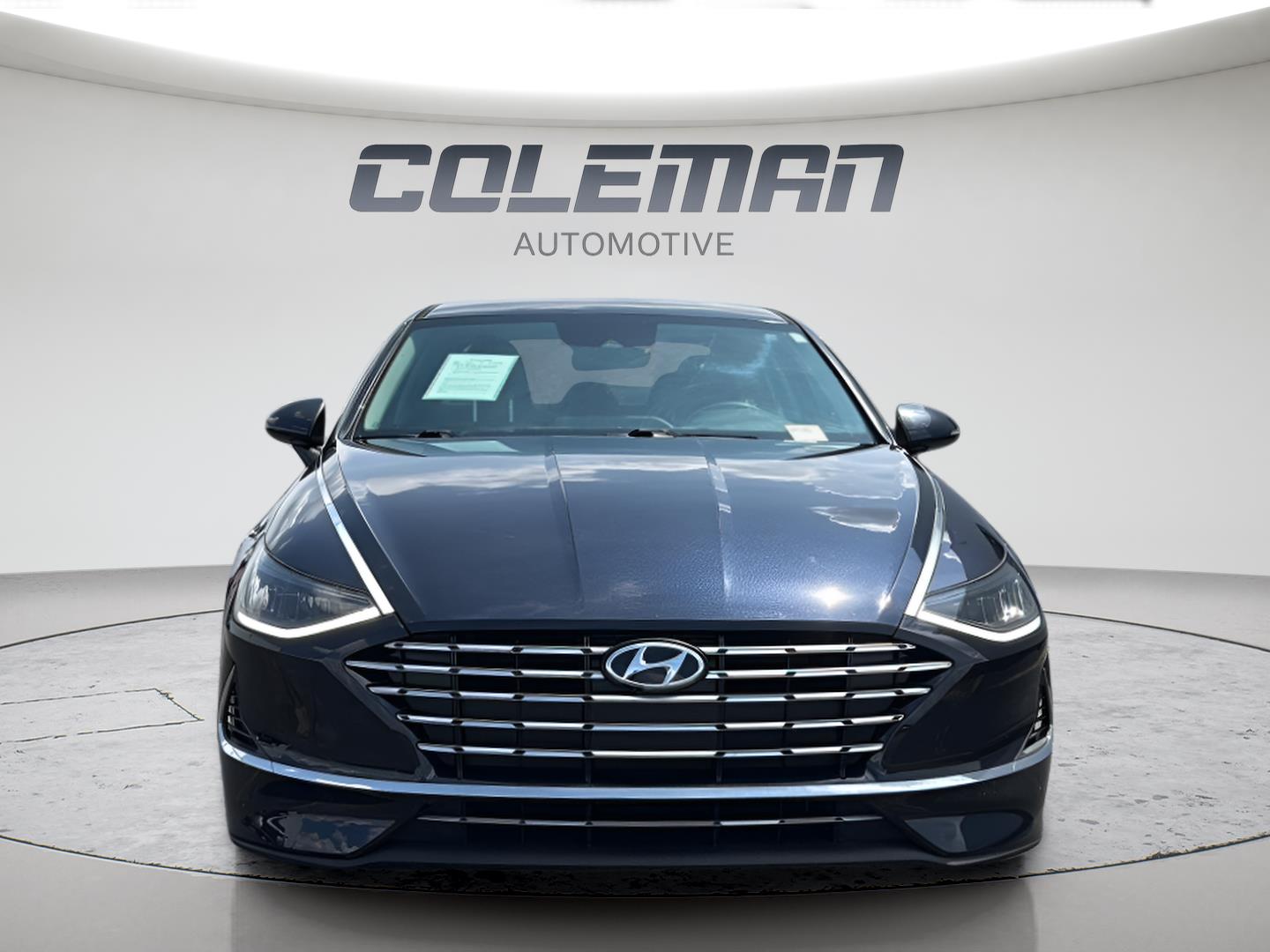 Oxford Blue 2020 Hyundai Sonata Hybrid Sedan Front-Wheel Drive Automatic