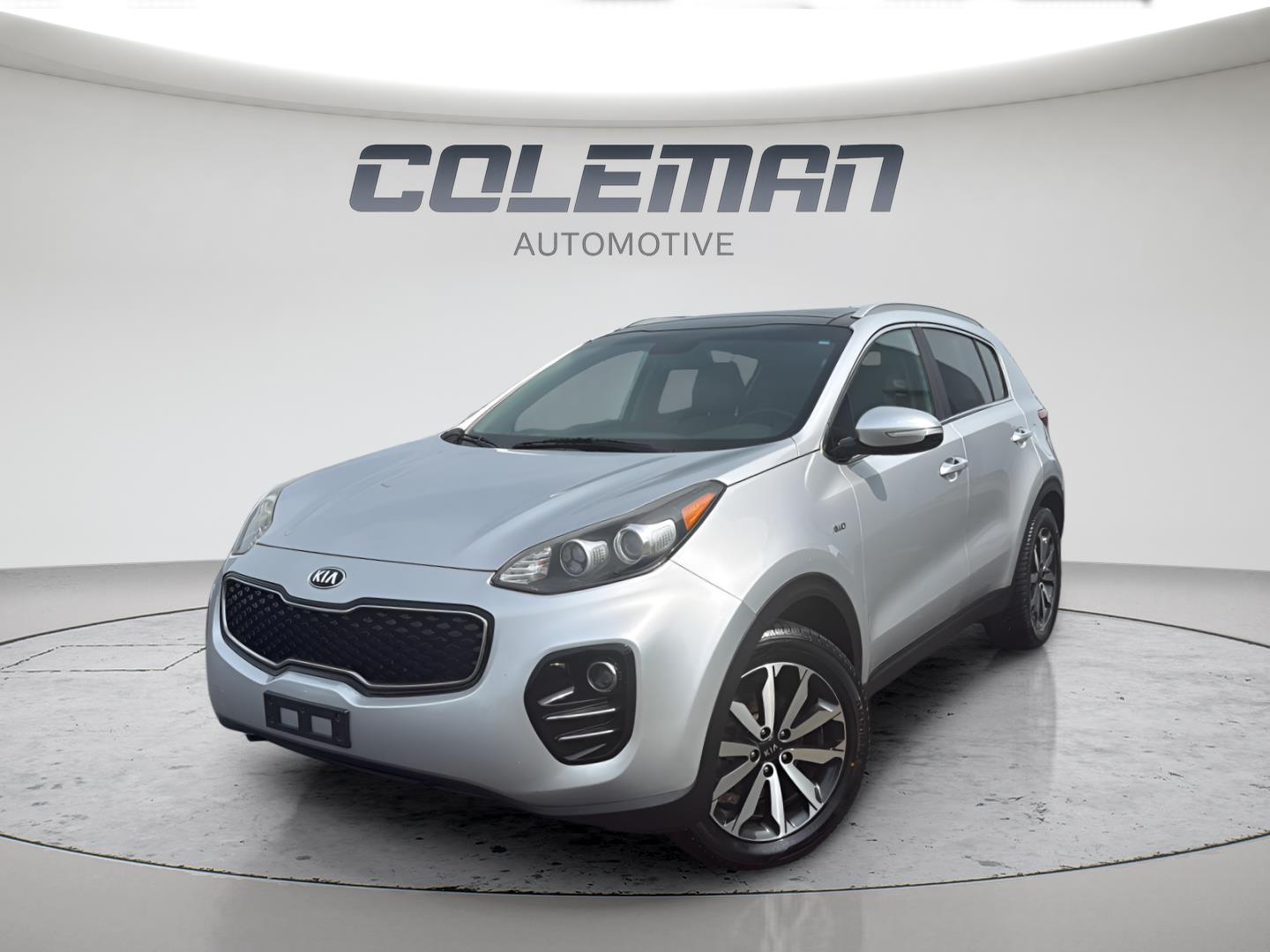 Sparkling Silver 2017 Kia Sportage SUV / Crossover All-Wheel Drive 6-Speed Automatic