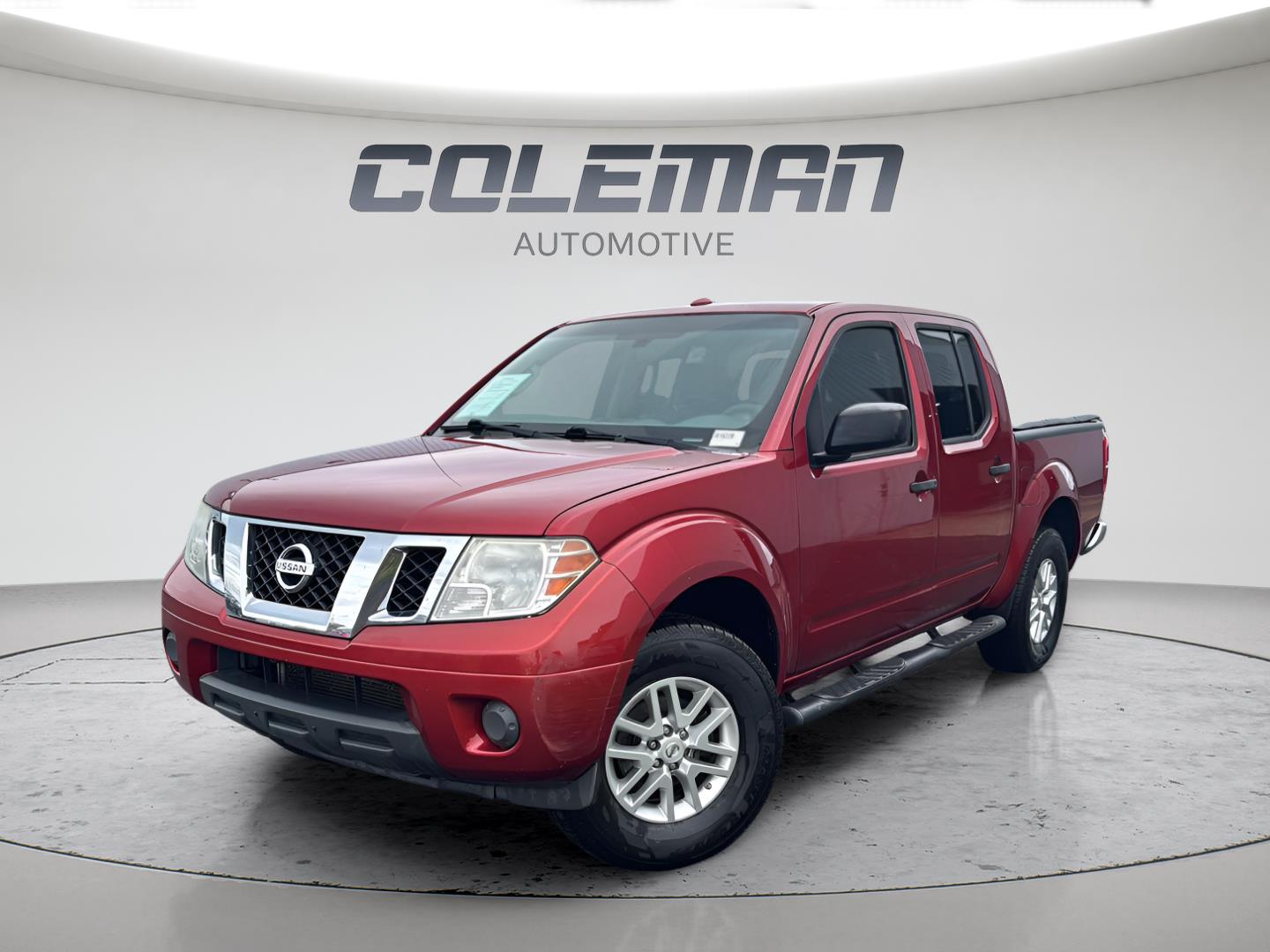 Lava Red 2014 Nissan Frontier Pickup Truck Four-Wheel Drive Automatic